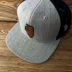 Branded Bills Illinois Flat Brim Hat